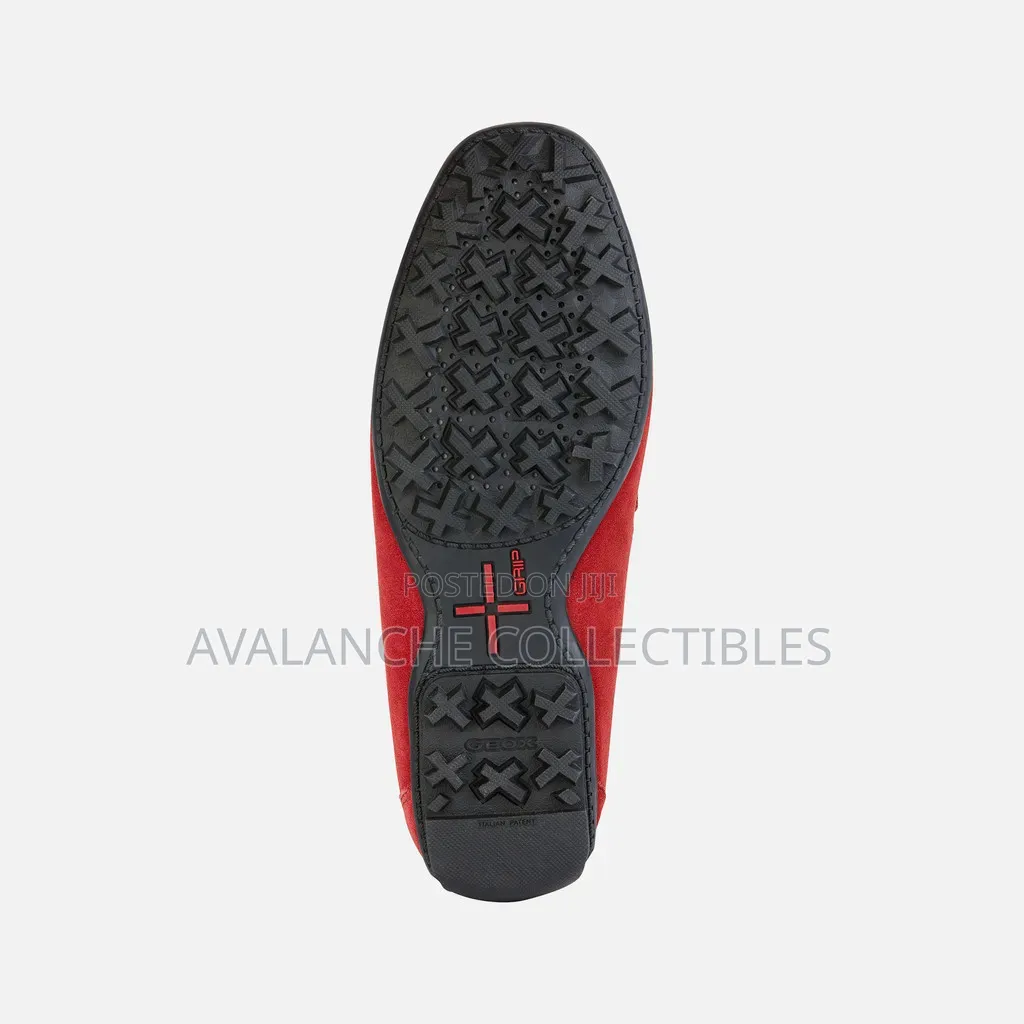 Geox Red Suede Shoes Sizes 42 and 43