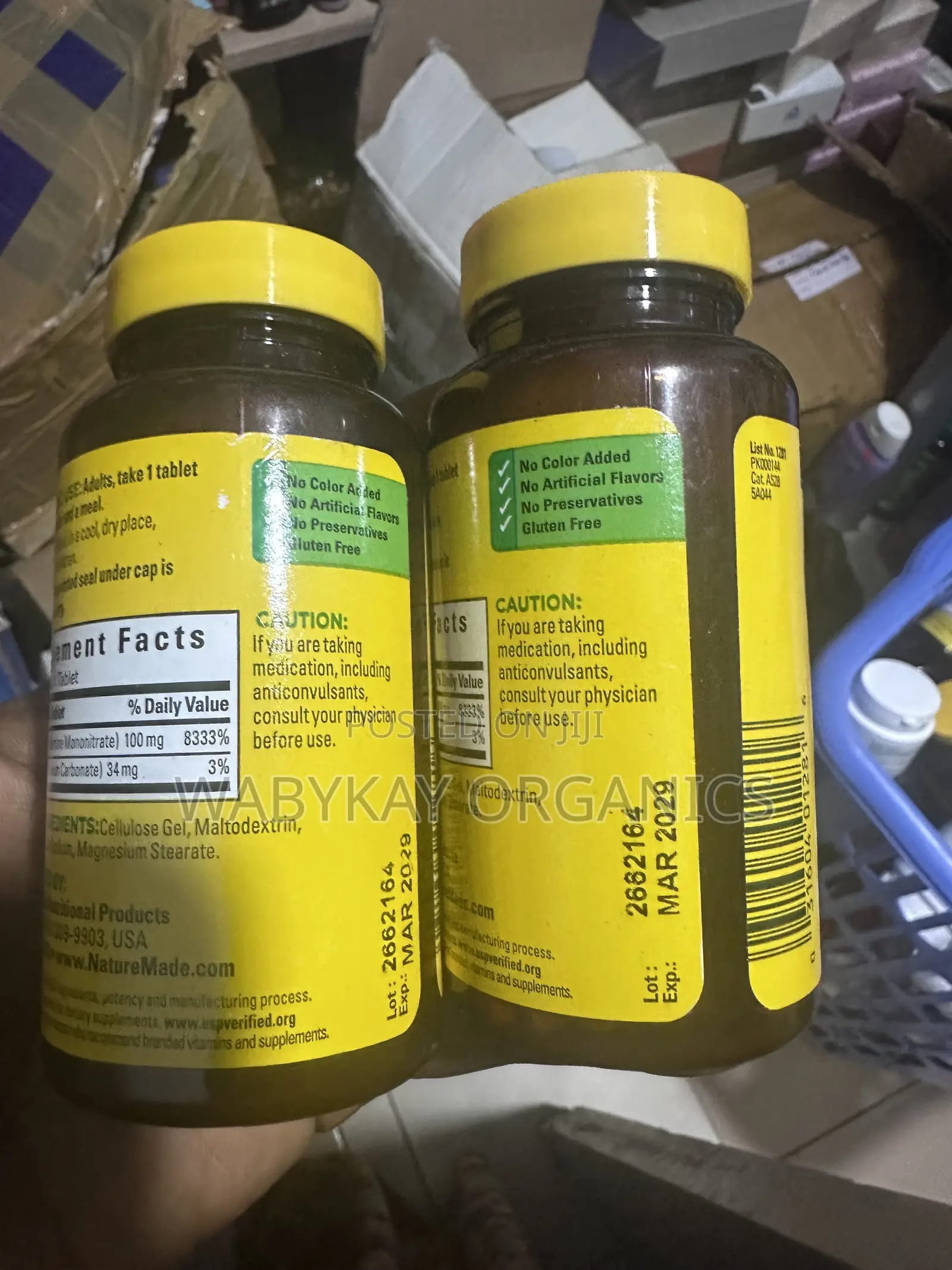 Nature Made Vitamin B1 100tablets