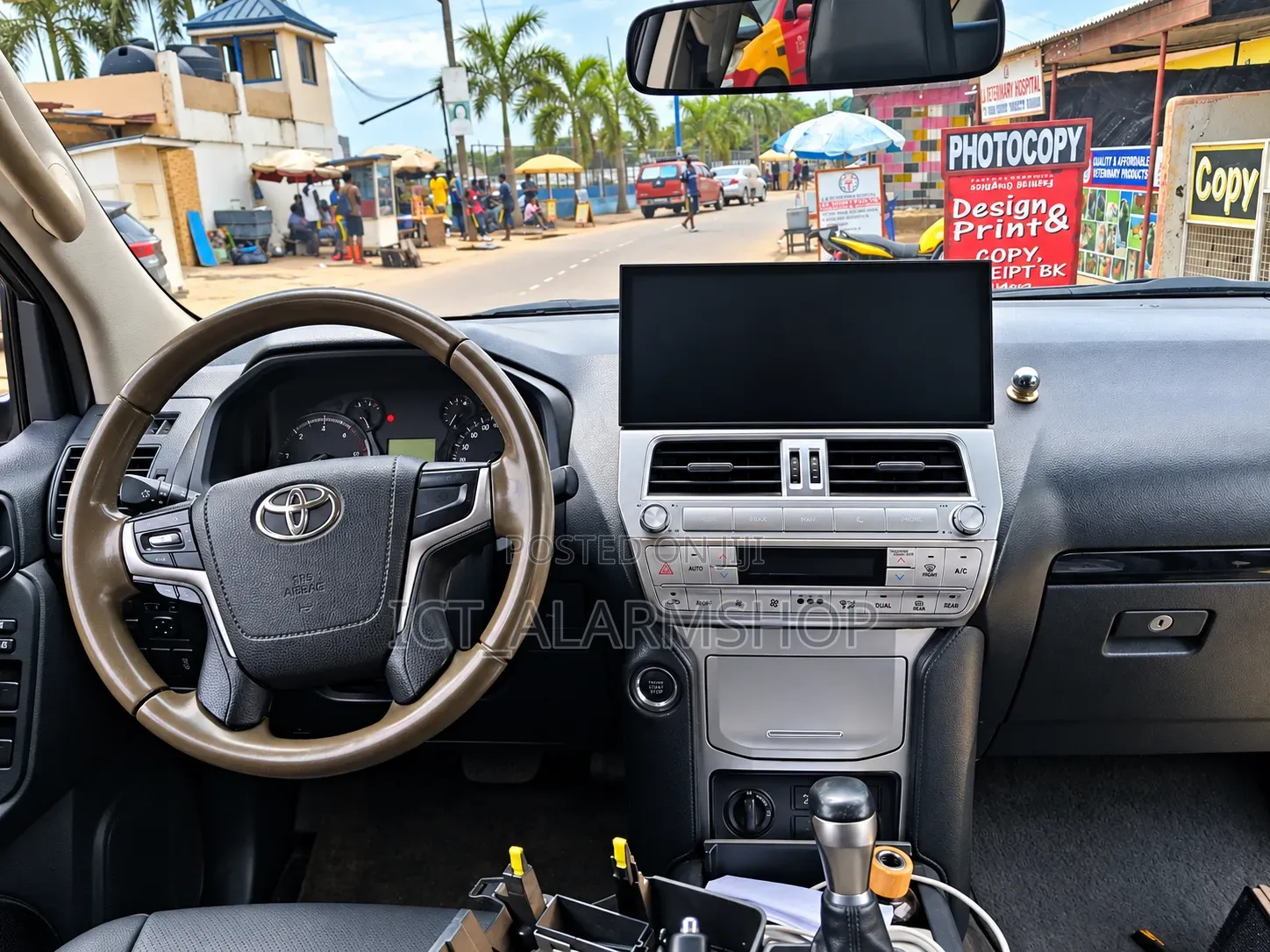 Toyota Prado 12.3inch Car Android Radio Multimedia