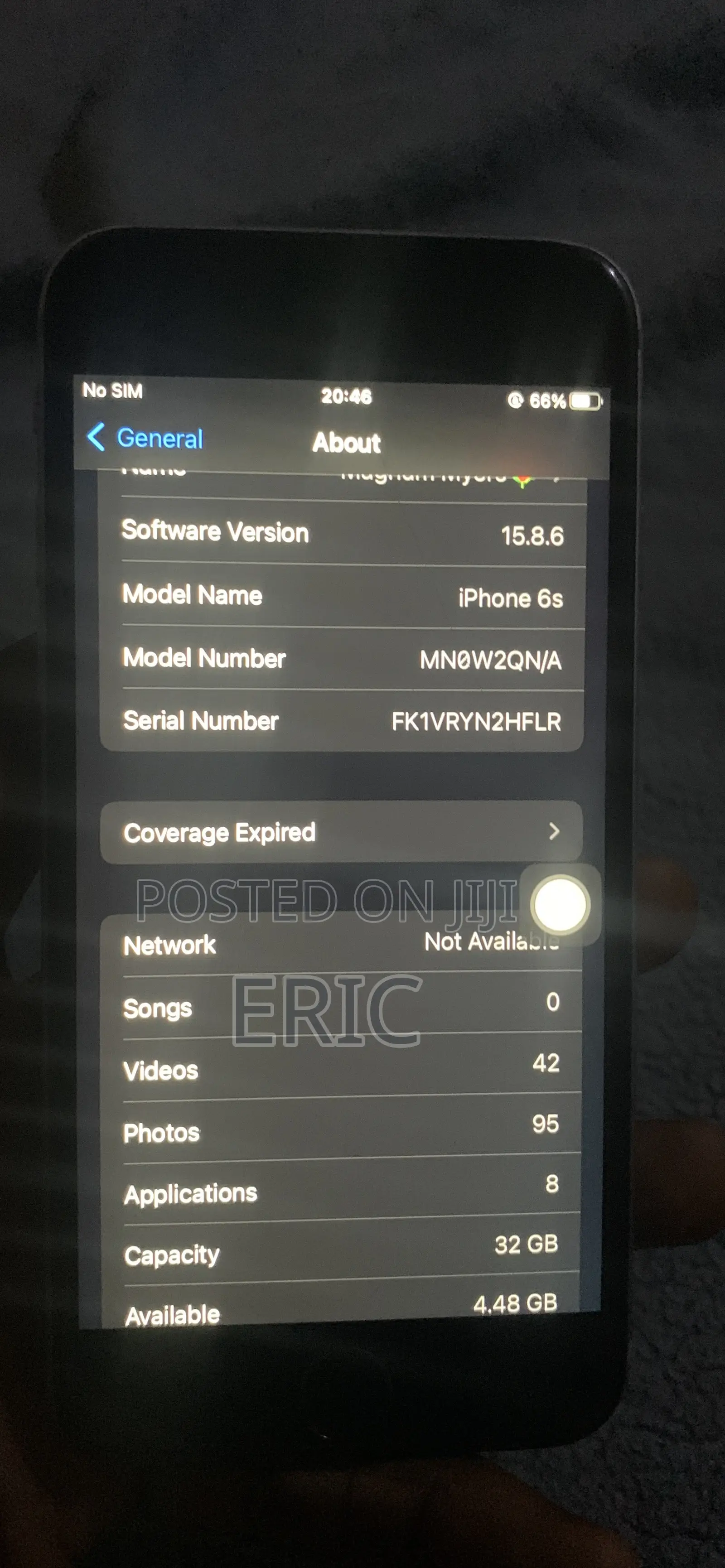 Apple iPhone 6s 32 GB Silver