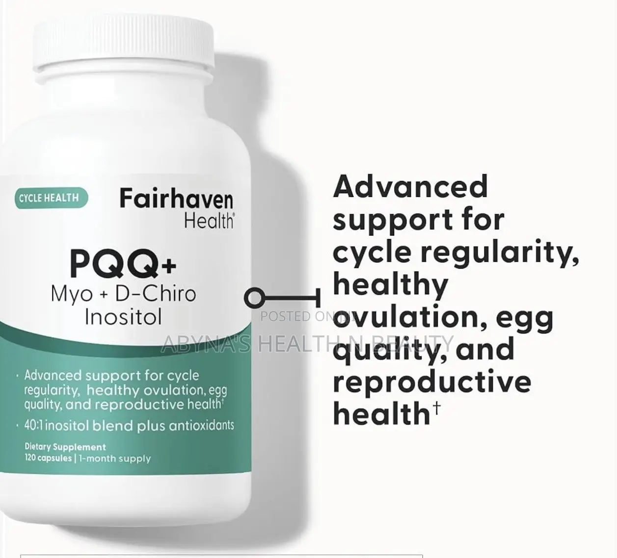 PQQ+ Myo- D- Chiro Inositol