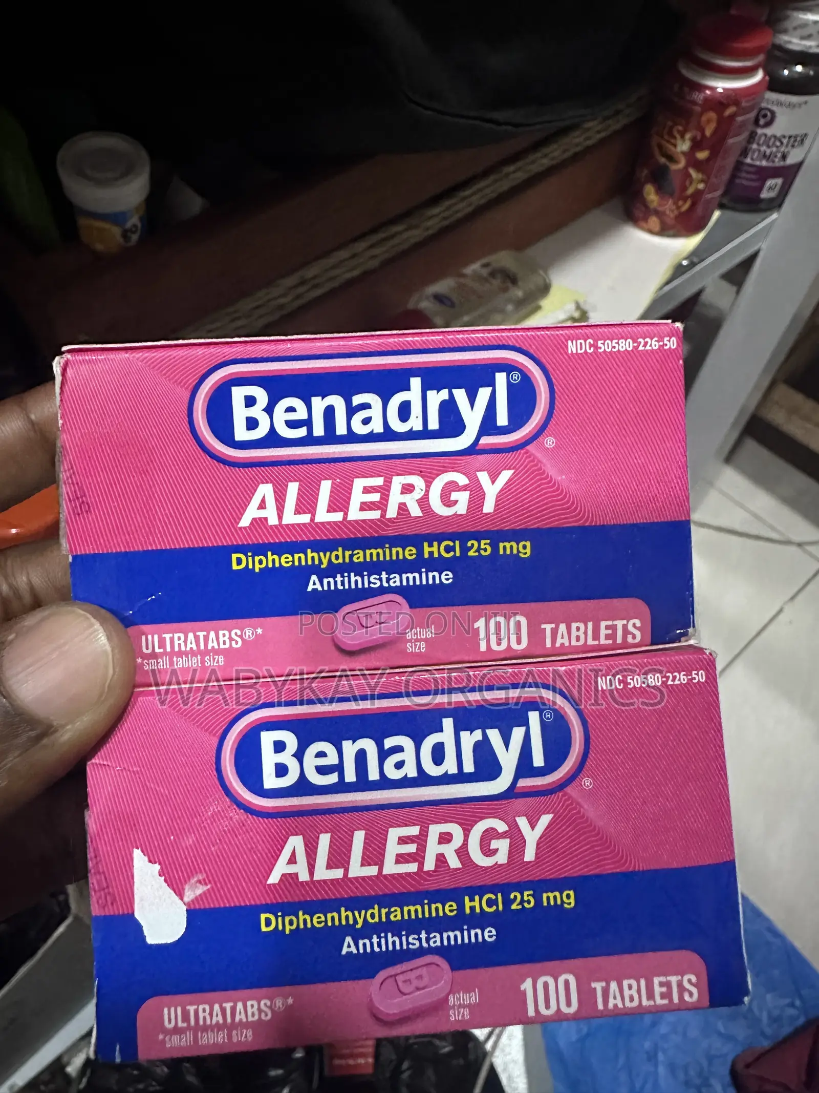 Benadryl Allergy Softgel