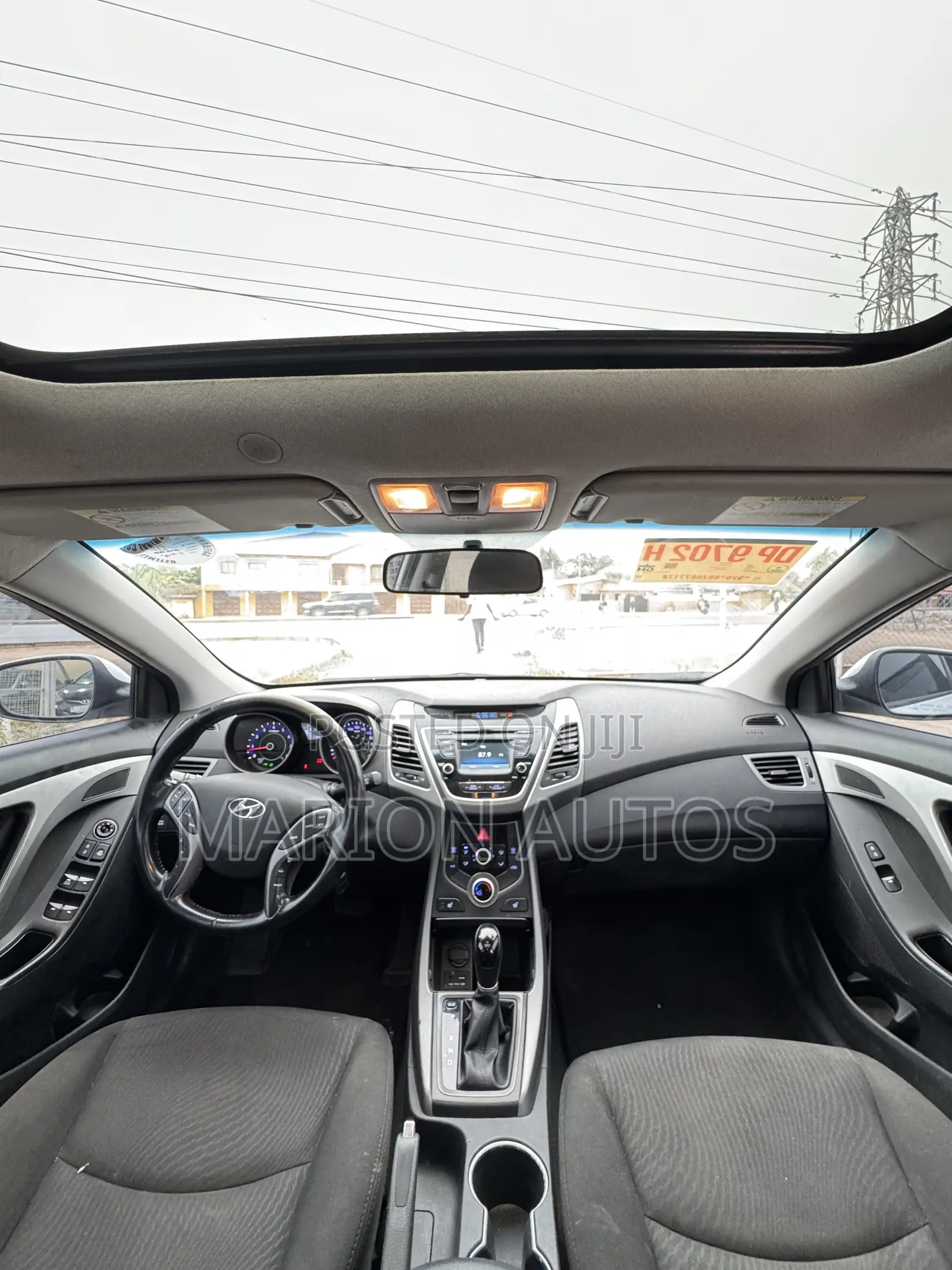 Hyundai Elantra Sport 4dr Sedan (2.0L 4cyl 6A) 2015 White