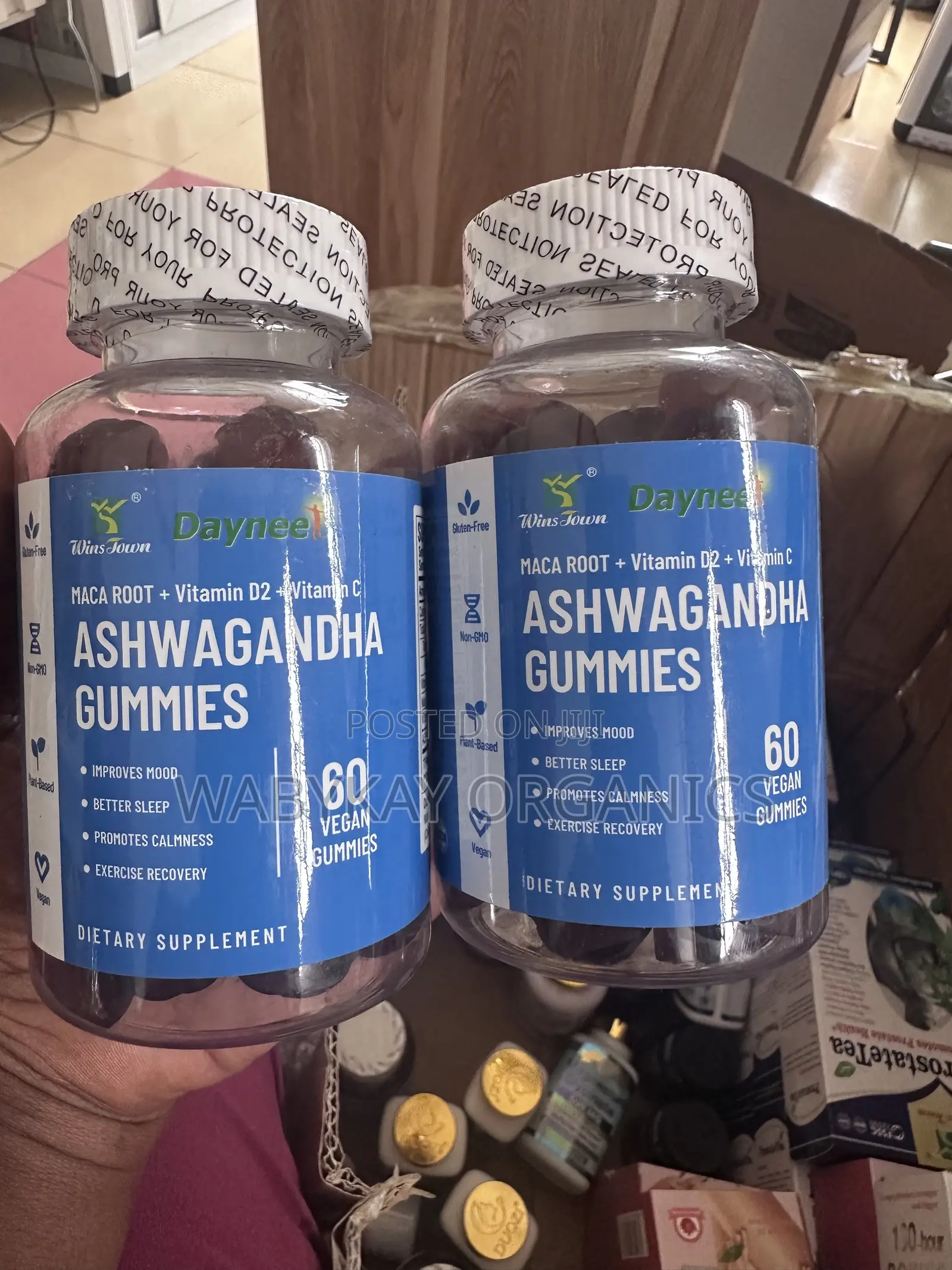 Ashwaganda Maca Root and B12