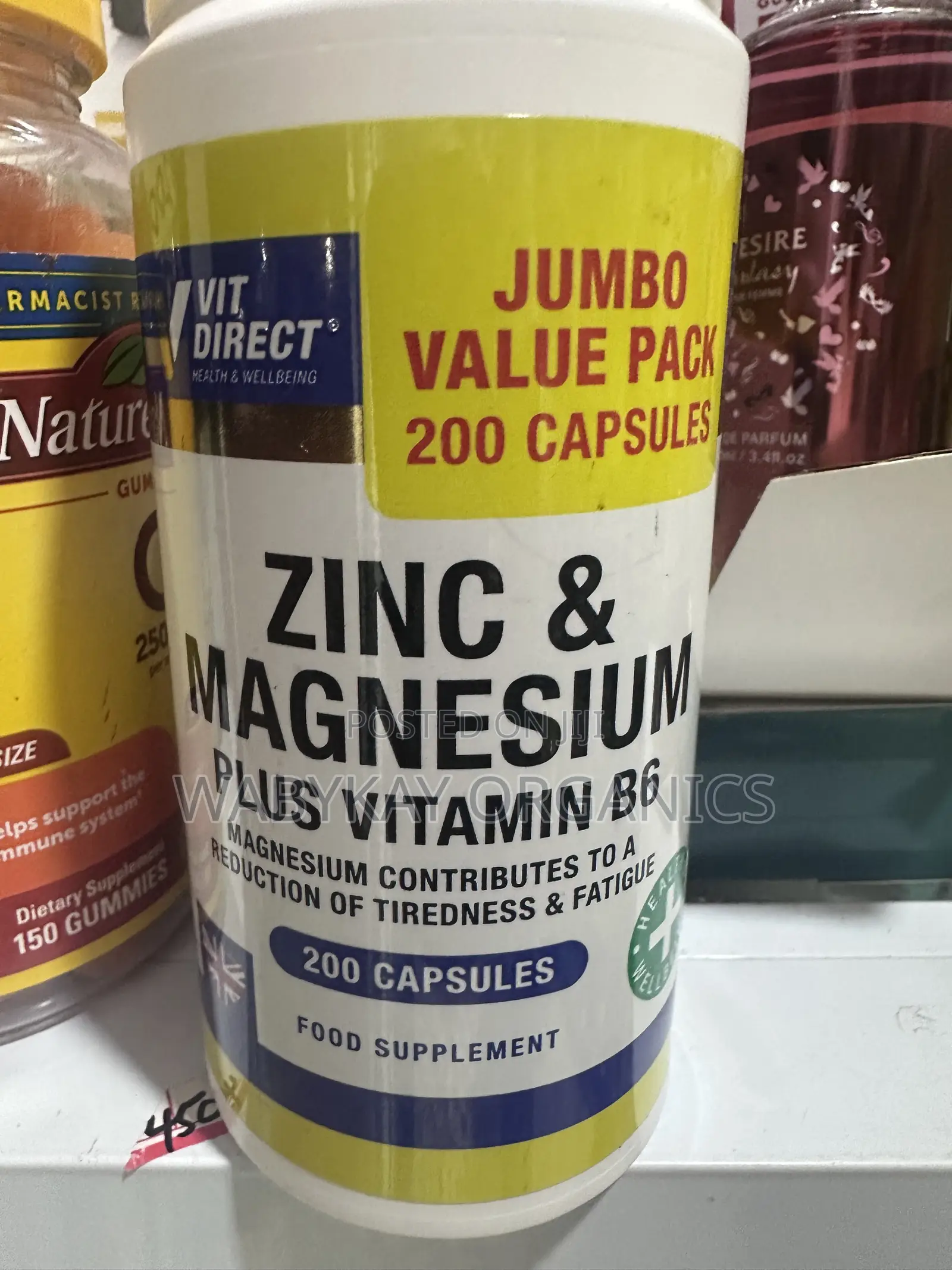 Zinc Magnesuim and B6