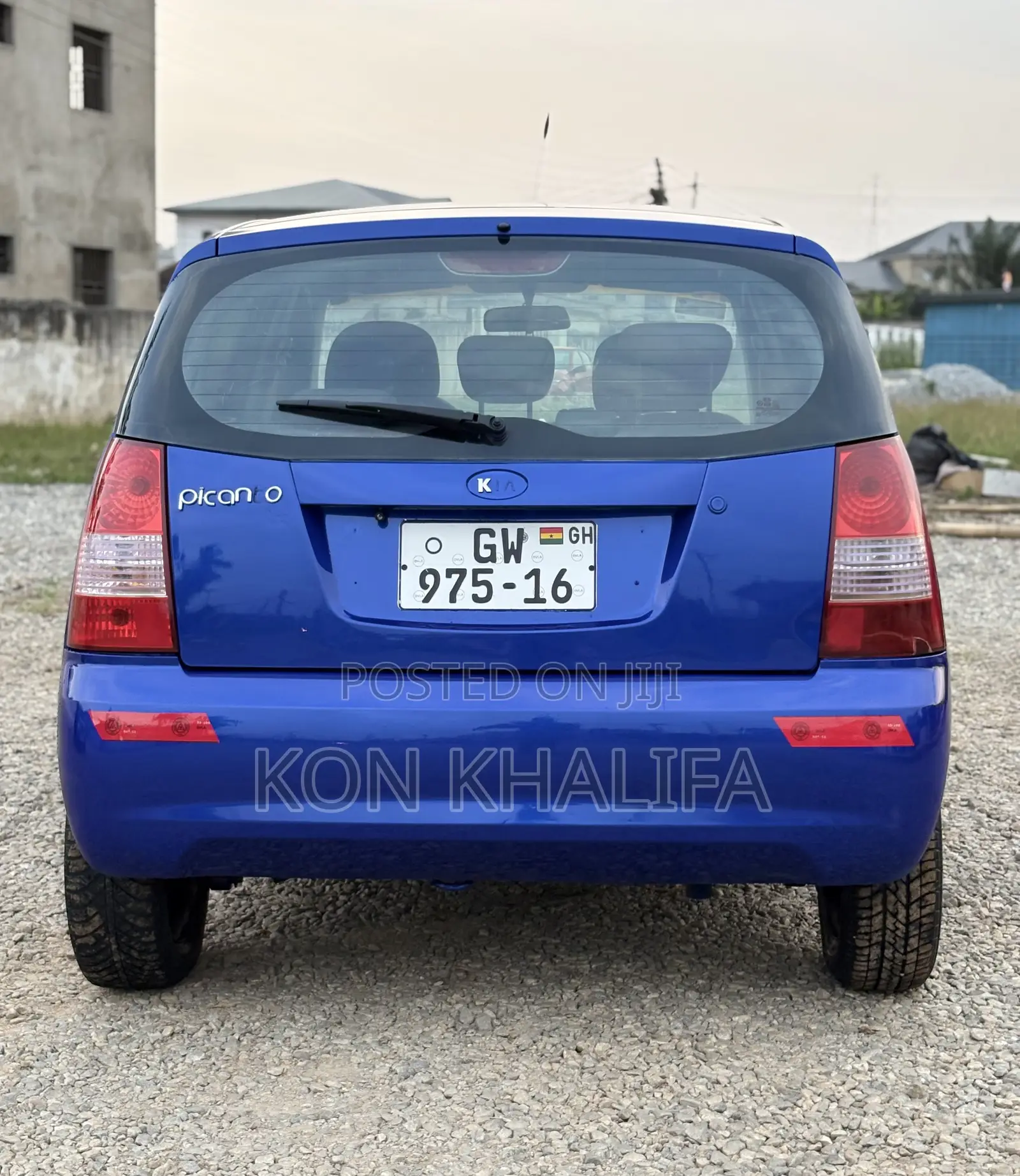 Kia Morning 2008 Blue