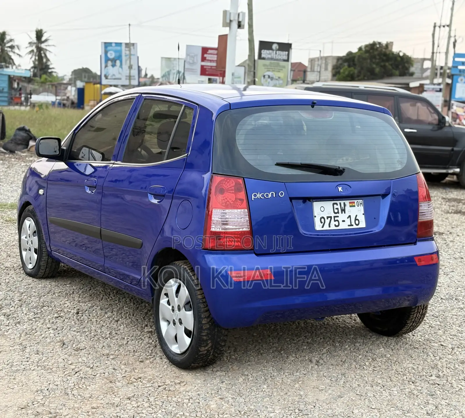 Kia Morning 2008 Blue
