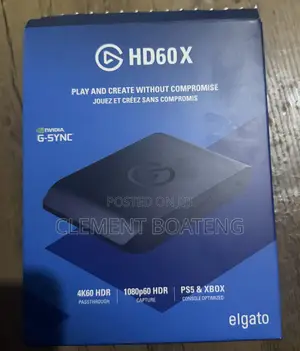 Elgato HD60 X Capture Card for PS5, Xbox Series X/S, Switch 2