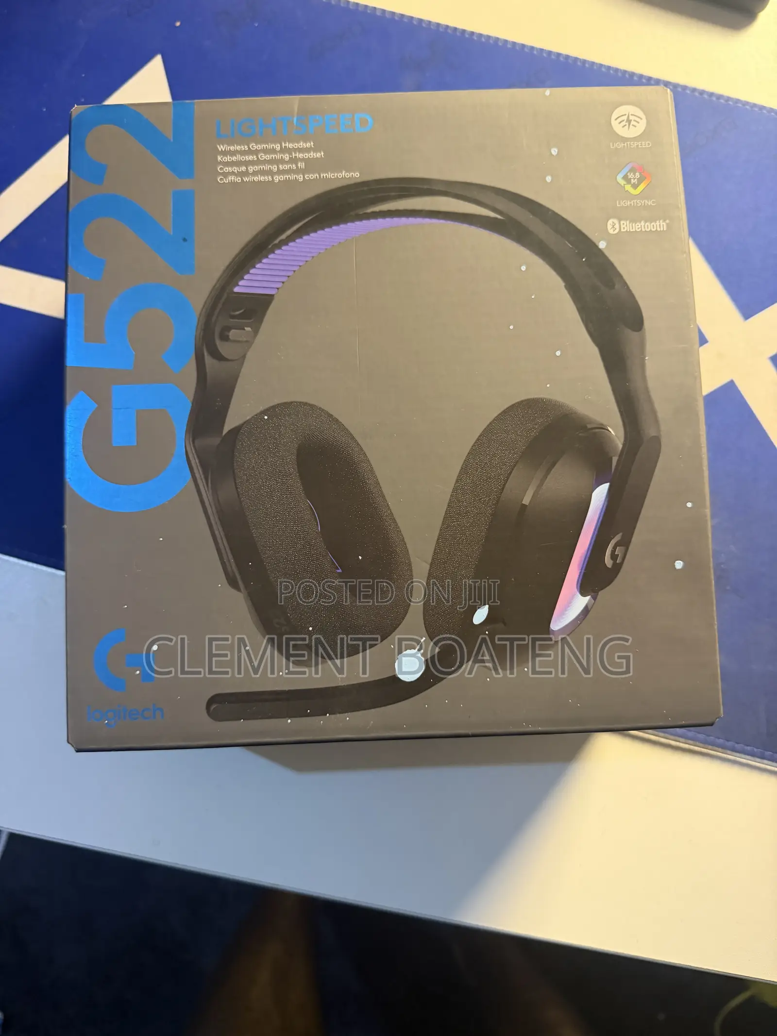 Logitech G522 Lightspeed Wireless Gaming Headset - Black