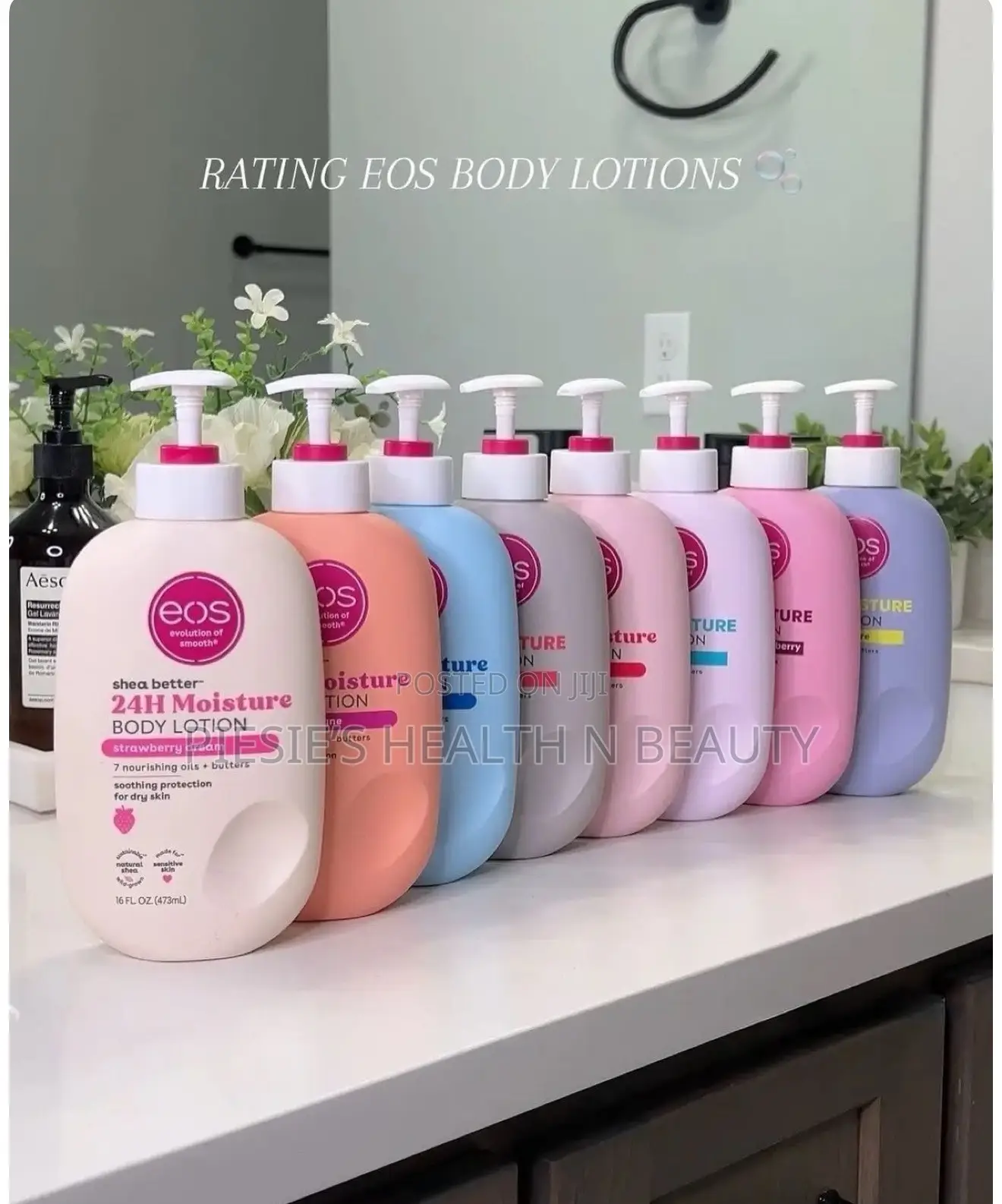 Eos Shea Better 24hr Moisture Body Lotion All Fragrances