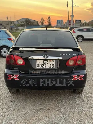 Toyota Corolla LE 2006 Black