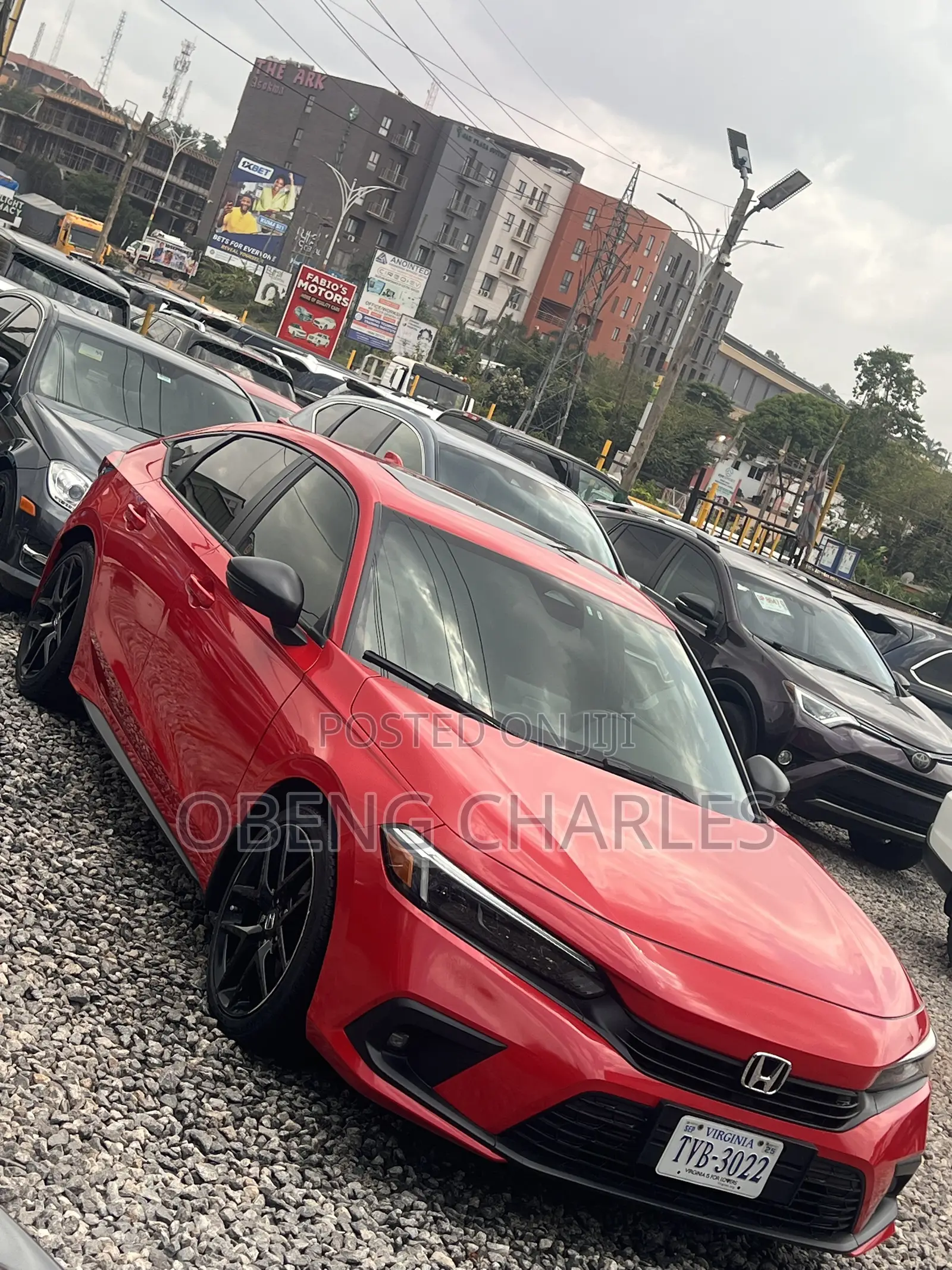 Honda Civic Sport 2022 Red