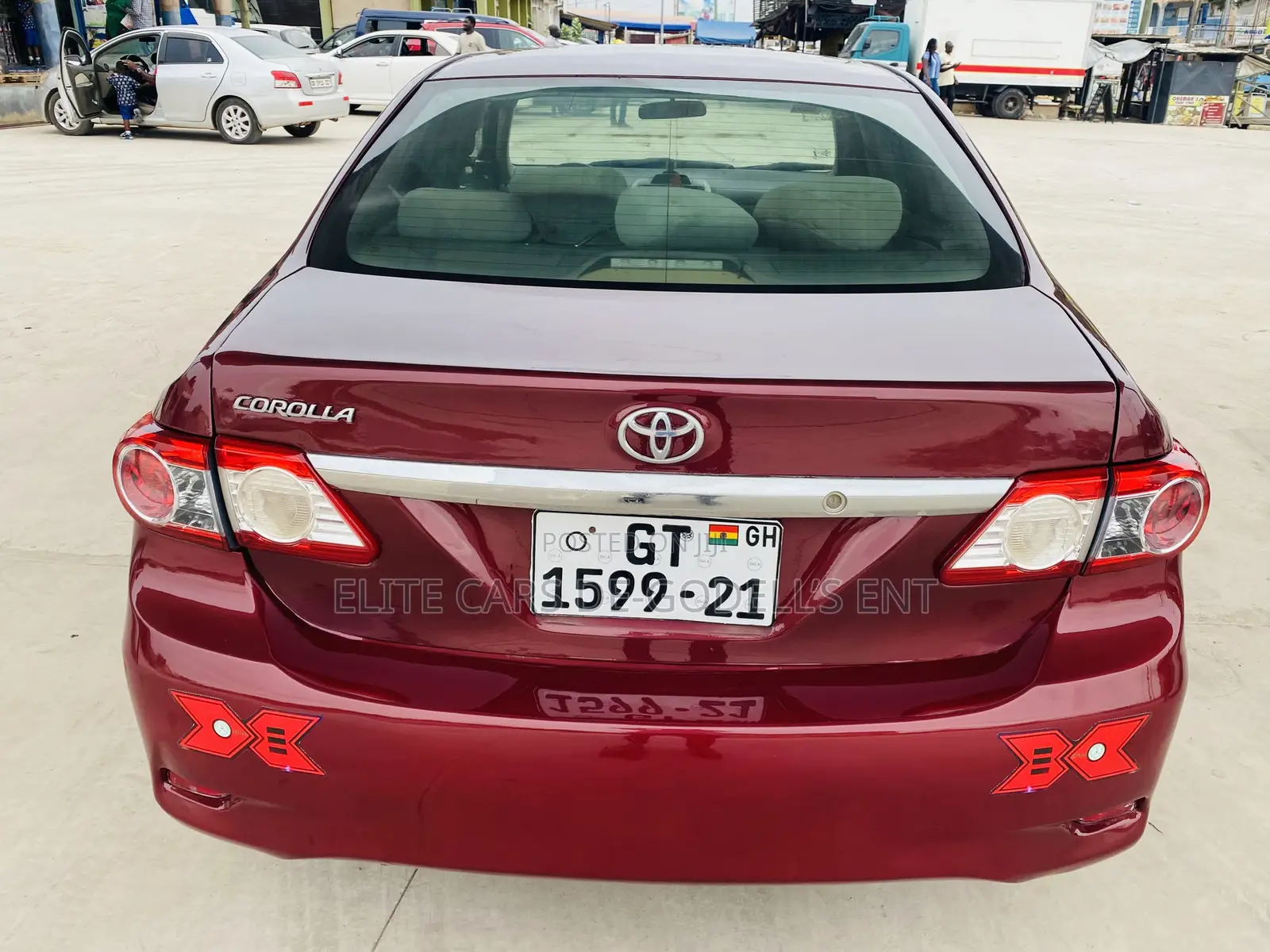 Toyota Corolla LE 4dr Sedan (1.8L 4cyl 4A) 2013 Red