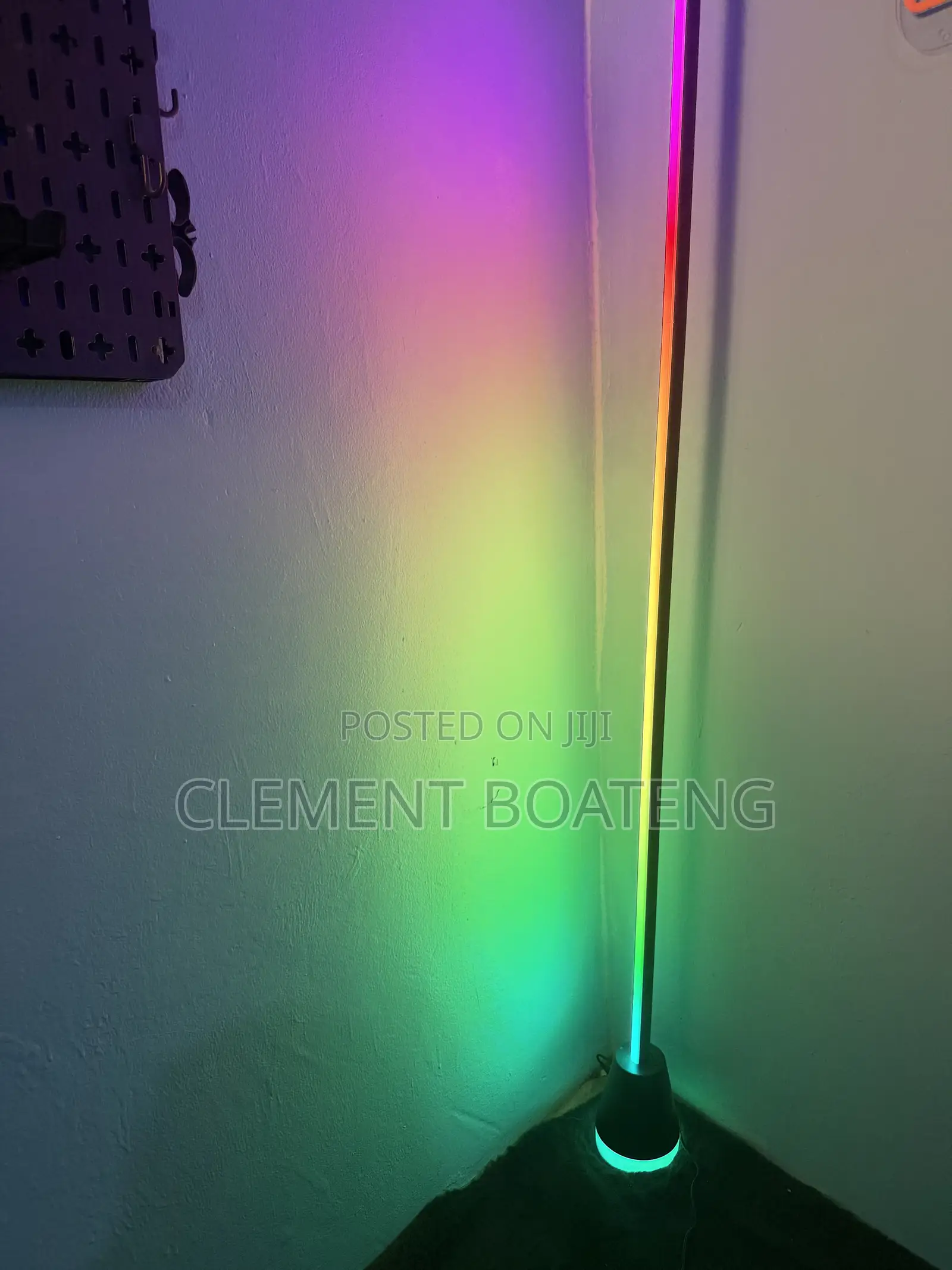 RoomSmart LED Floor Lamp, RGBIC Corner Lamp With