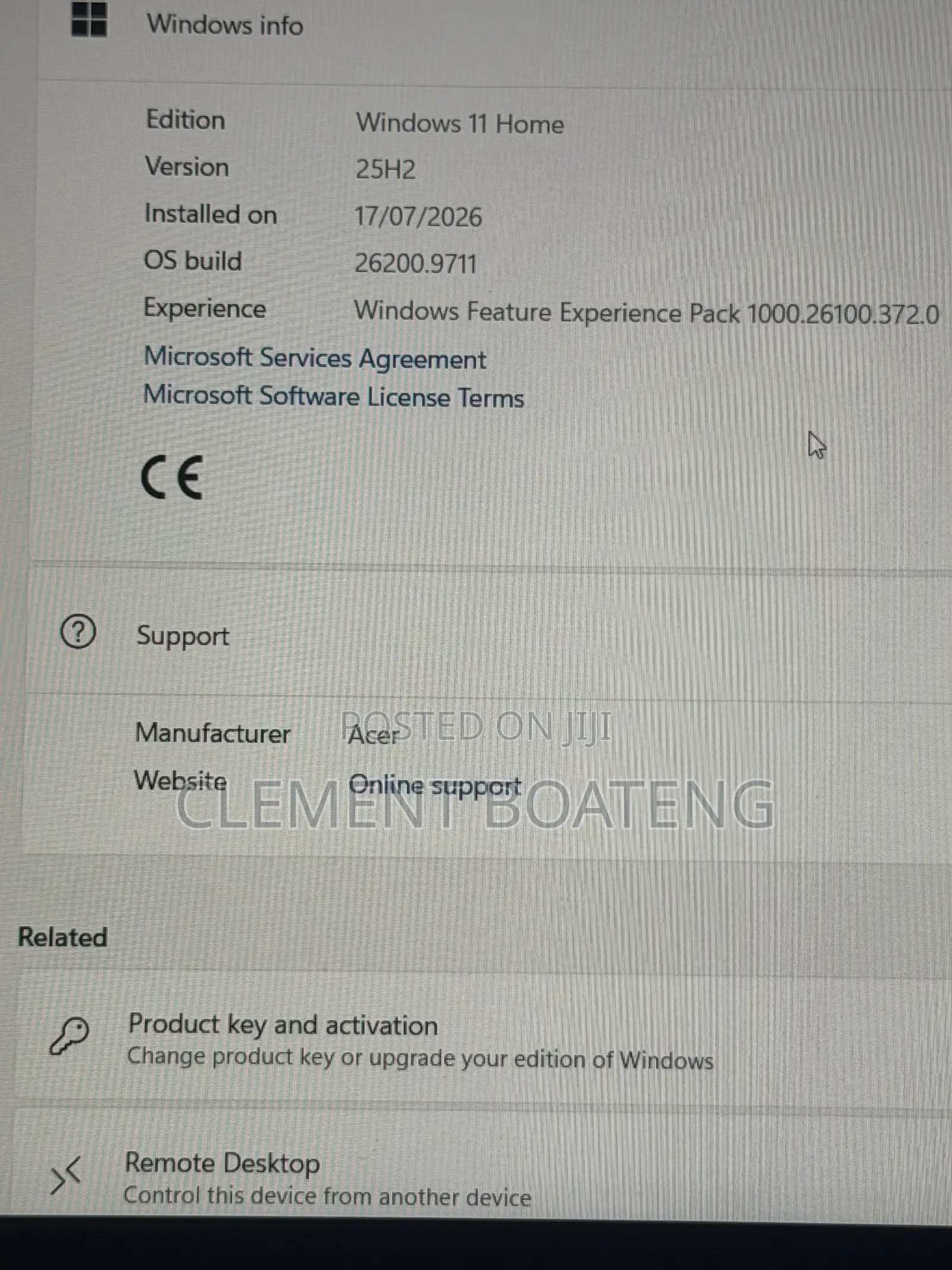 Laptop Acer Nitro V 15 16GB Intel Core i7 SSD 512GB