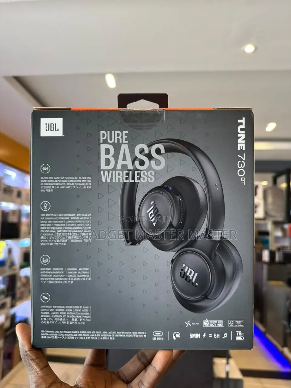 JBL Tune 730BT Over-Ear Headphone