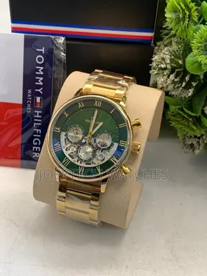 Tommy Hilfiger Silver Skeleton Luxury Watch