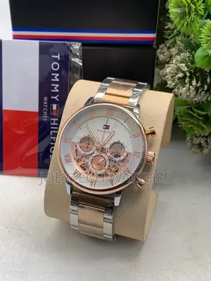 Tommy Hilfiger Silver Skeleton Luxury Watch