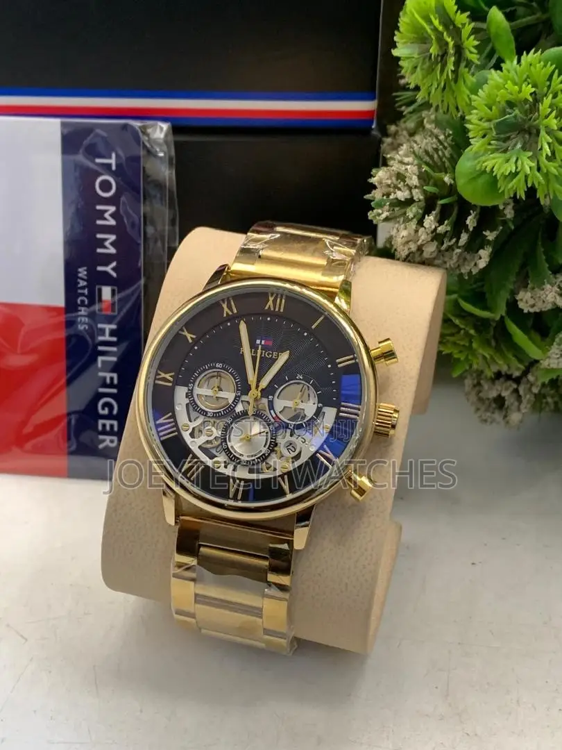 Tommy Hilfiger Silver Skeleton Luxury Watch