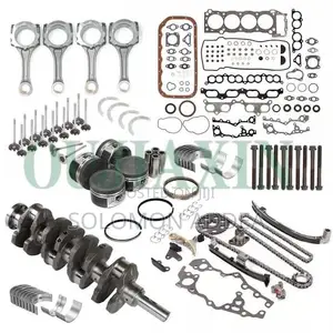 Engine Rebuild/Piston Timing Chain Kit Crankshaft Valve Rings Oilpumps