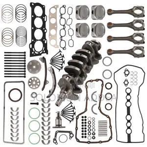 Engine Rebuild/Piston Timing Chain Kit Crankshaft Valve Rings Oilpumps