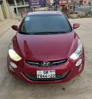 Hyundai Elantra Limited Sedan FWD (1.8L 4cyl 6A) 2013 Red