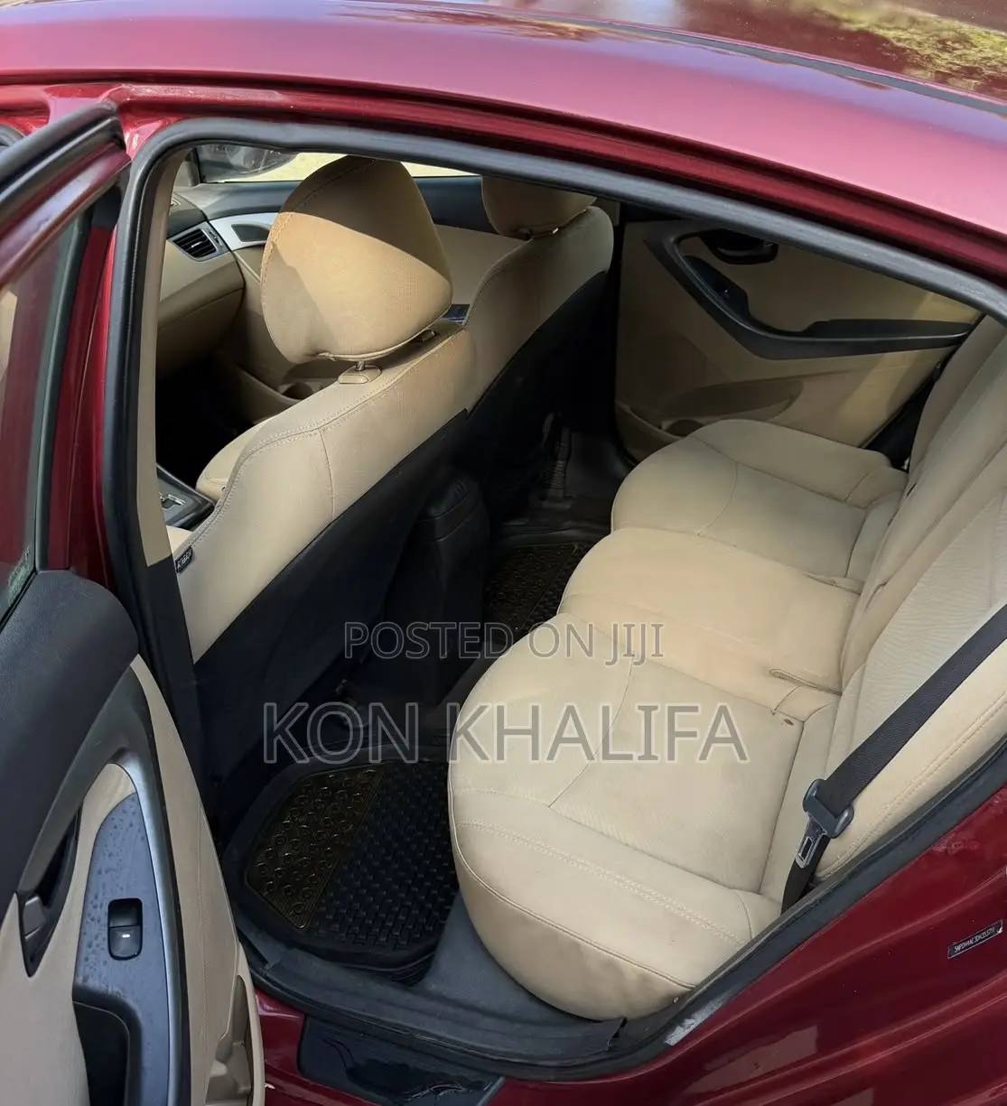 Hyundai Elantra 2014 Red