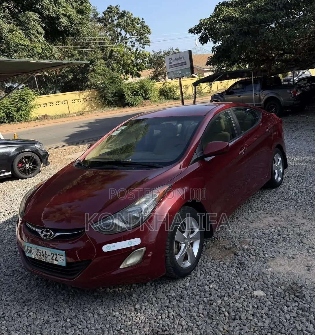 Hyundai Elantra 2014 Red