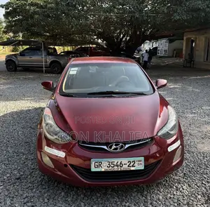 Hyundai Elantra 2014 Red