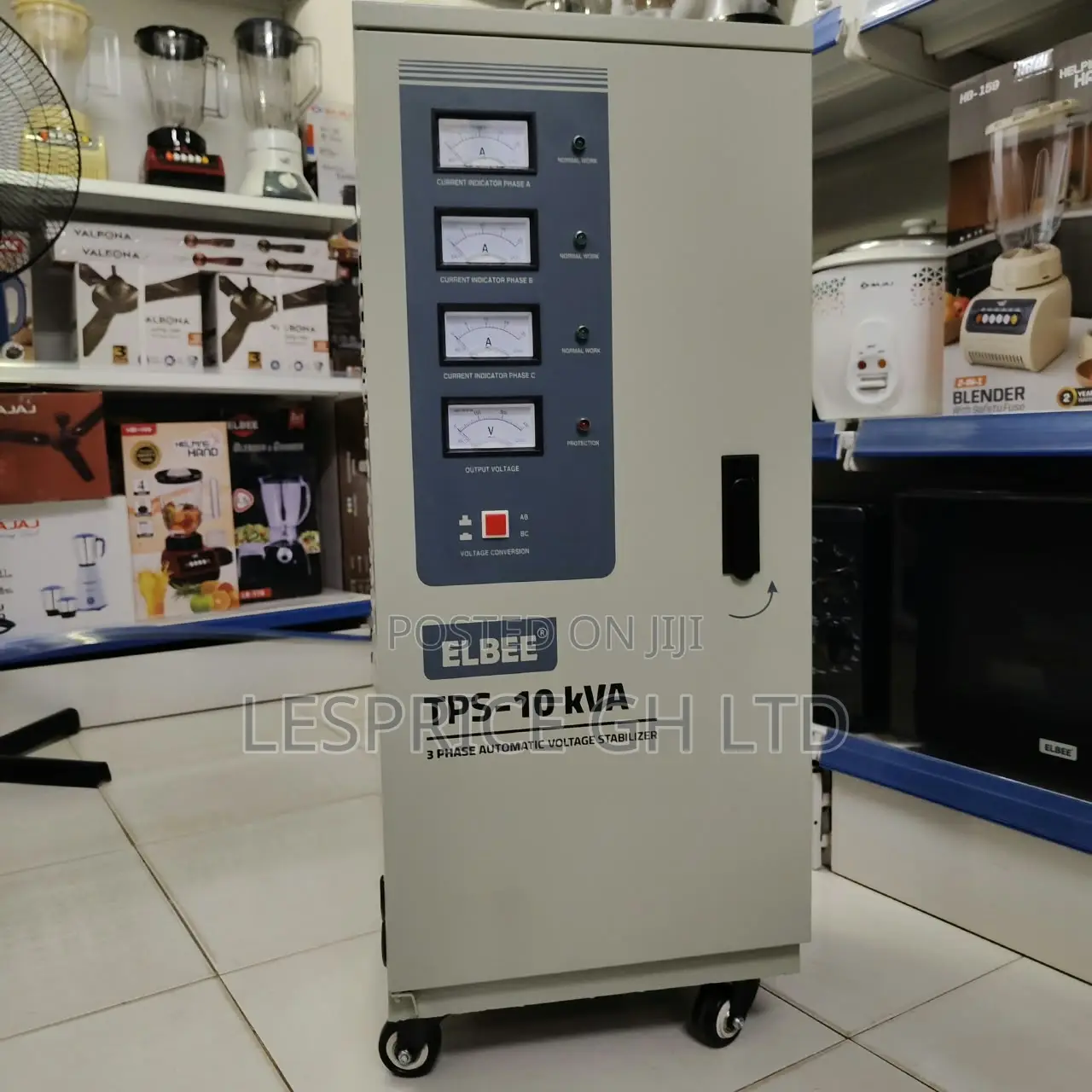 Great Performance Yet Affordable 10KVA Elbee Industrial Protection AVS