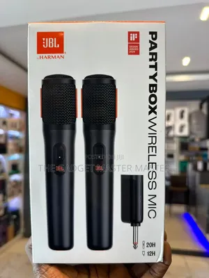 JBL Partybox 2 Person Wireless Handheld Microphone