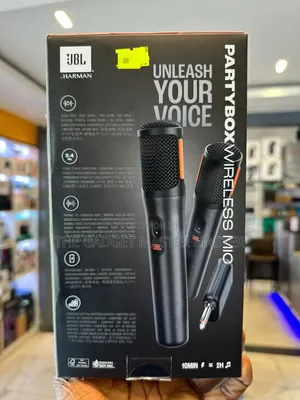 JBL Partybox 2 Person Wireless Handheld Microphone