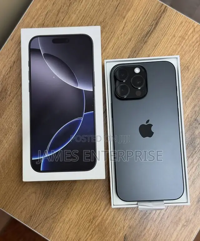 New Apple iPhone 16 Pro Max 1 TB Black