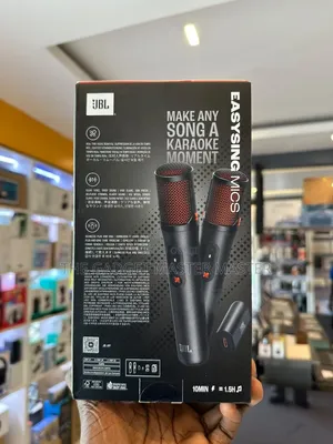 JBL Easysing Wireless Partybox Speakers Microphone