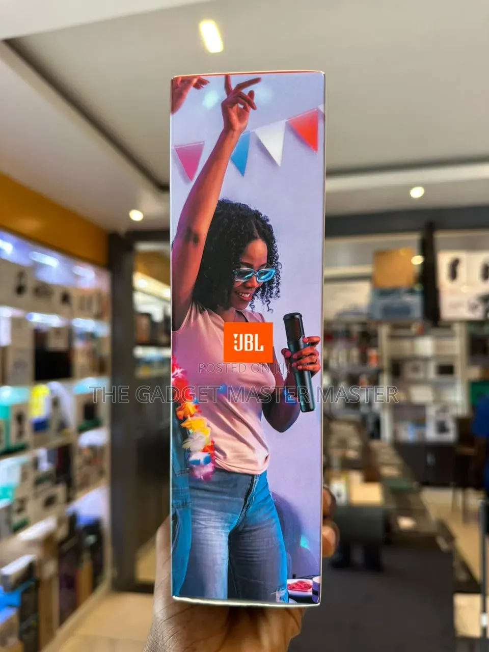 JBL Easysing Wireless Partybox Speakers Microphone