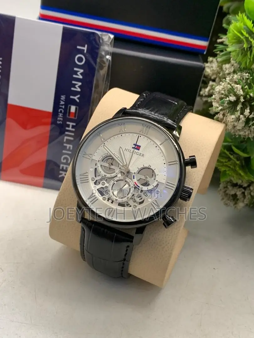 Tommy Hilfiger Chronograph Leather Watches