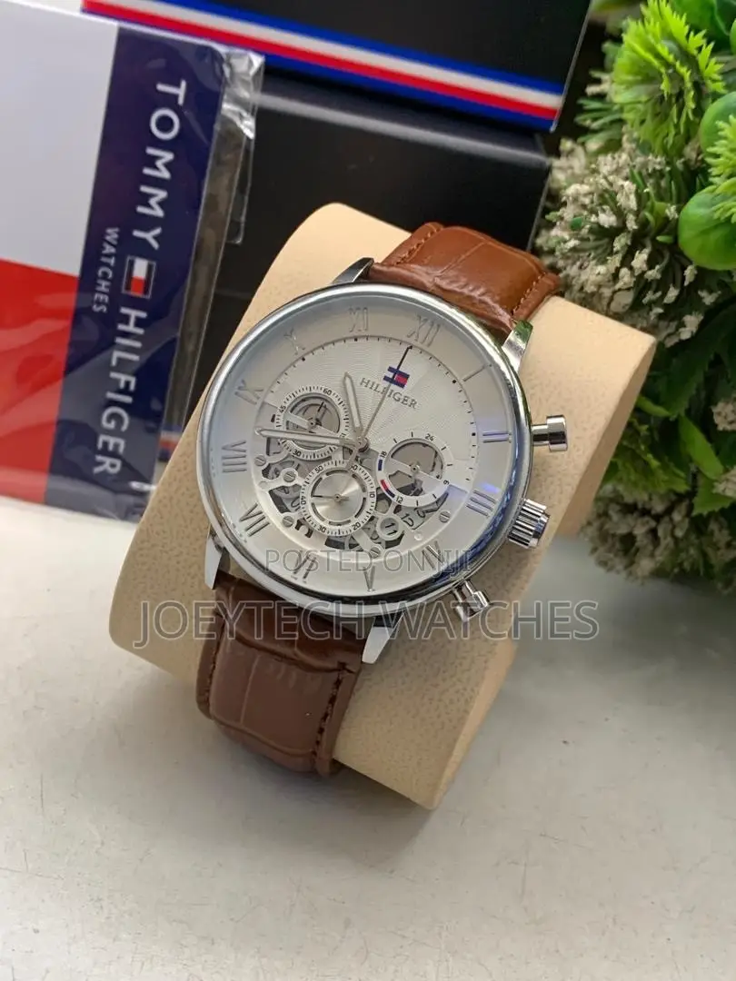 Tommy Hilfiger Chronograph Leather Watches