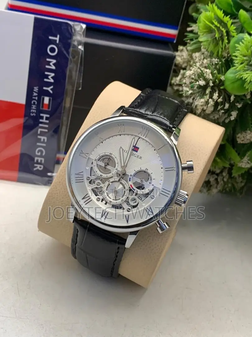 Tommy Hilfiger Chronograph Leather Watches