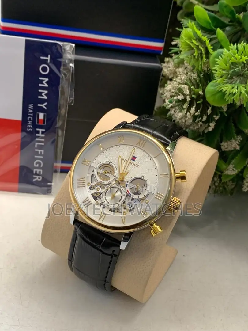 Tommy Hilfiger Chronograph Leather Watches