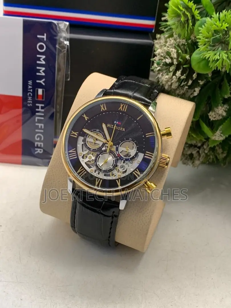 Tommy Hilfiger Chronograph Leather Watches