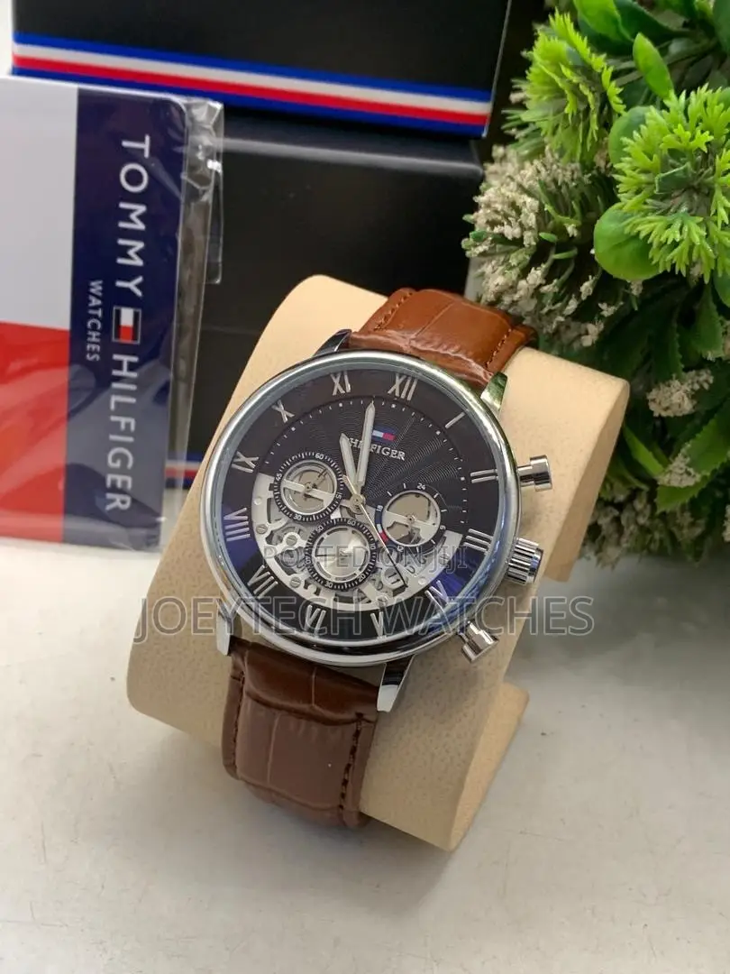 Tommy Hilfiger Chronograph Leather Watches