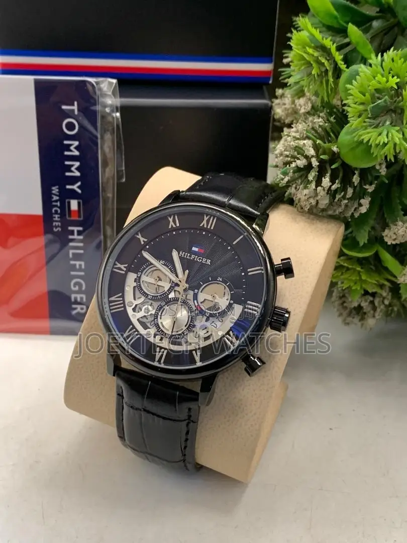 Tommy Hilfiger Chronograph Leather Watches