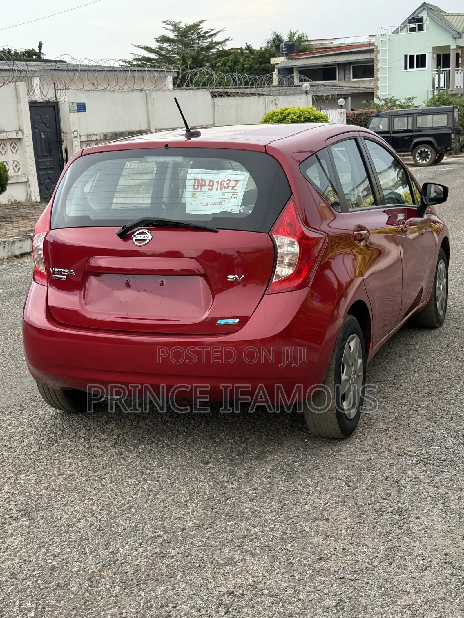 Nissan Versa 1.6 S 4dr Sedan (1.6L 4cyl 4A) 2015 Red