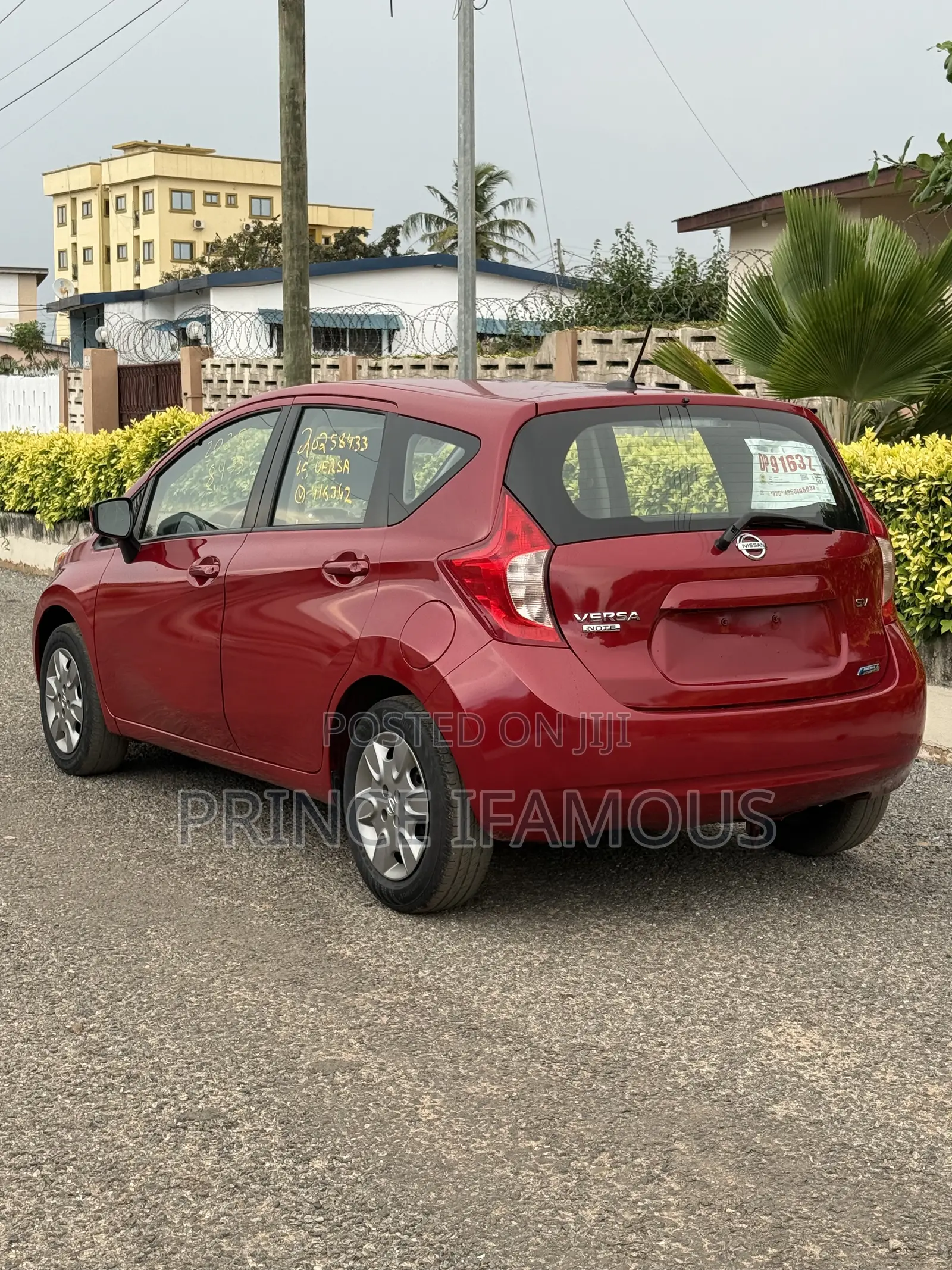 Nissan Versa 1.6 S 4dr Sedan (1.6L 4cyl 4A) 2015 Red