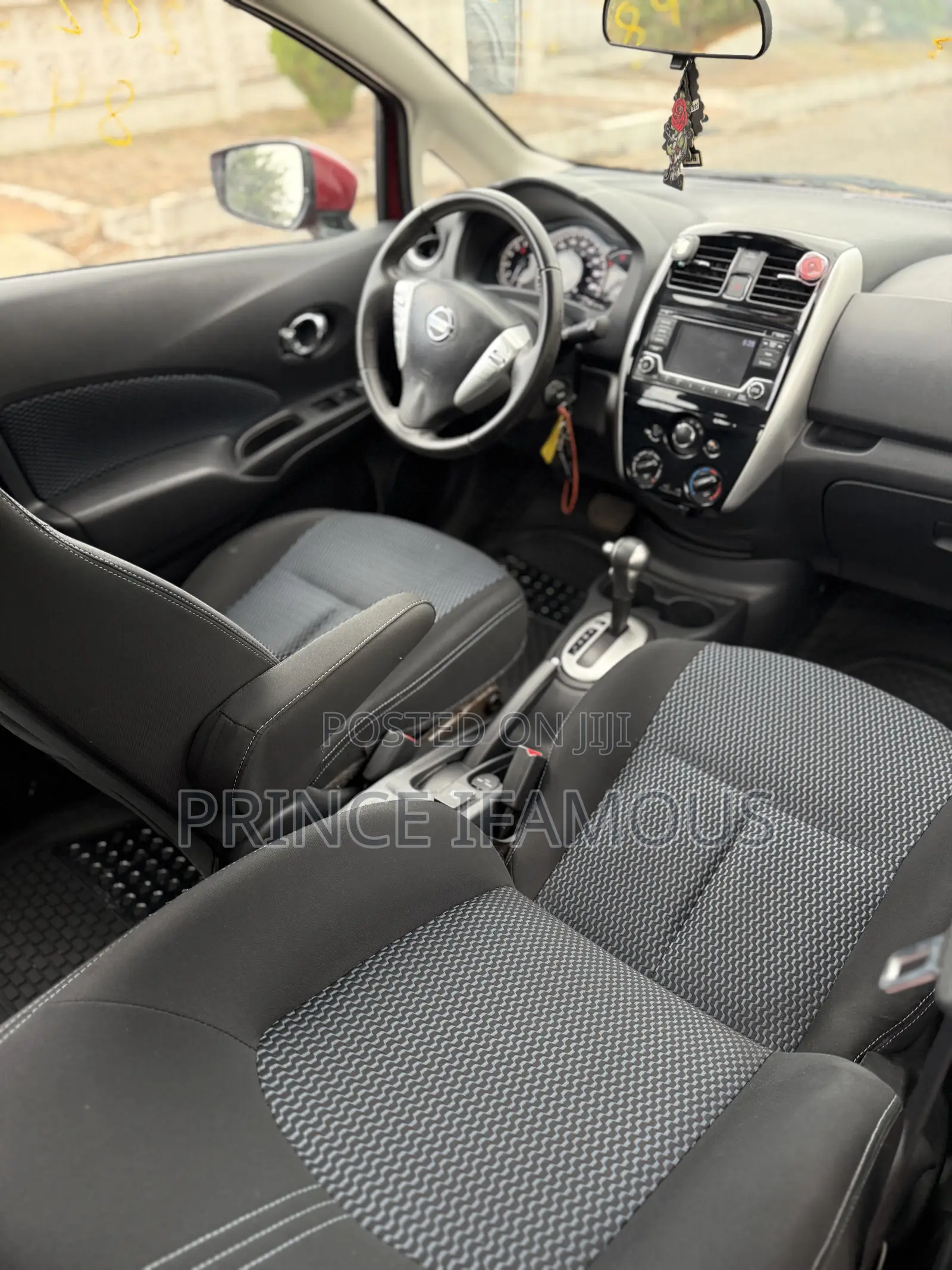 Nissan Versa 1.6 S 4dr Sedan (1.6L 4cyl 4A) 2015 Red