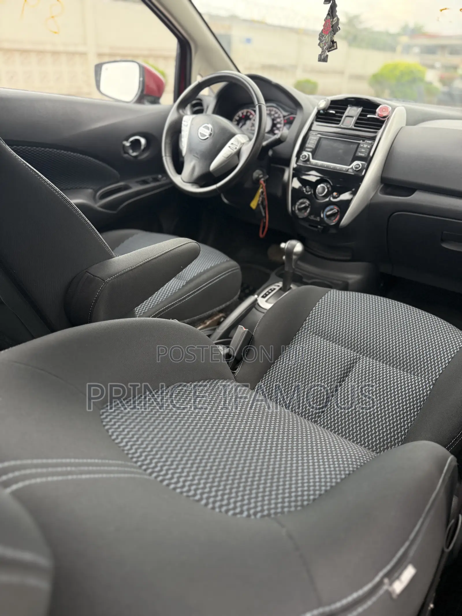 Nissan Versa 1.6 S 4dr Sedan (1.6L 4cyl 4A) 2015 Red