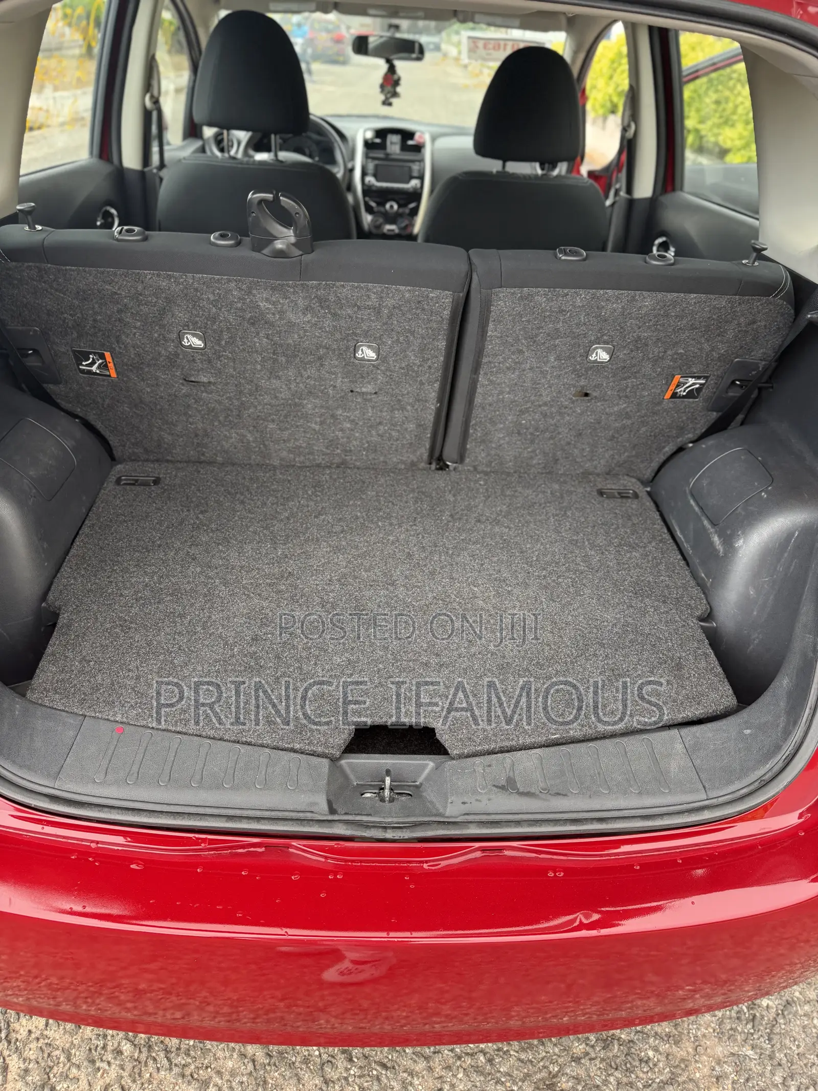 Nissan Versa 1.6 S 4dr Sedan (1.6L 4cyl 4A) 2015 Red