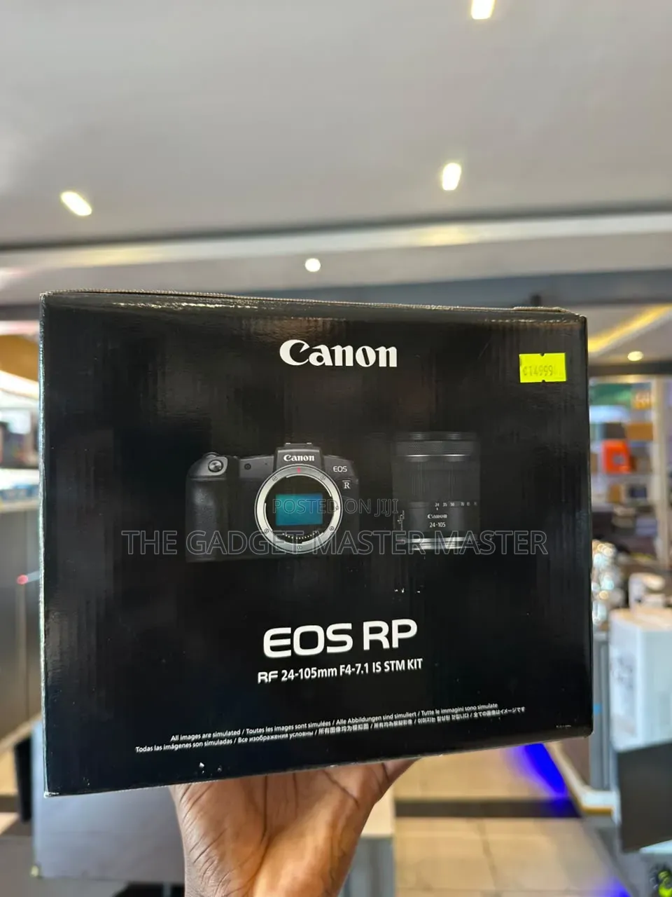 Canon Eos Rp With Rf 24-105mm F4-7.1 Is STM Kit