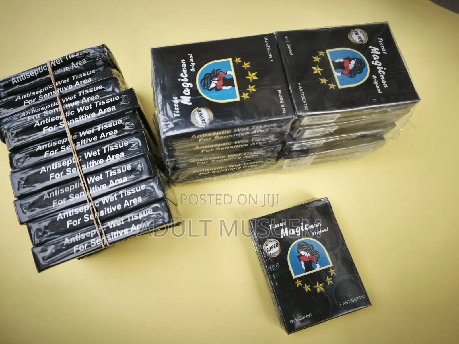 Effective Wet Delay Tissue for Men - (Mc-3002) Super Magic