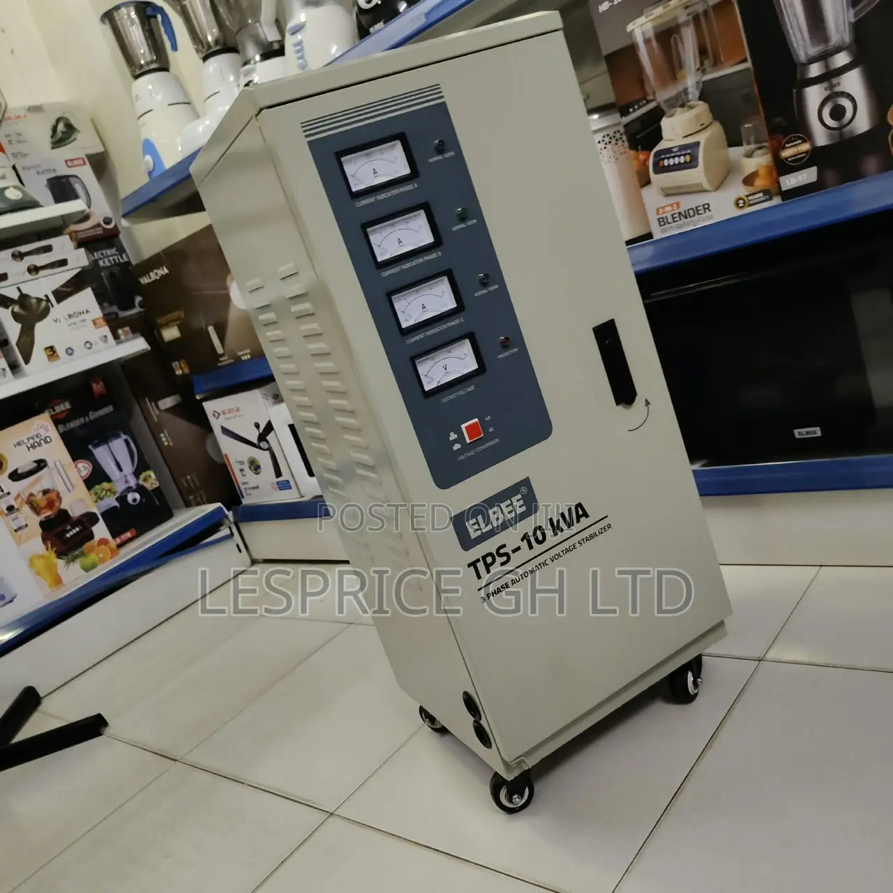 Massive Clearance Sale on Our Durable 10KVA Elbee Industrial AVS